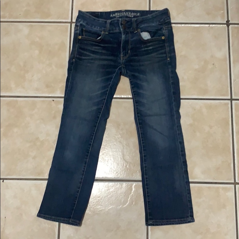 American Eagle Super Stretch Artist Crop Size 2